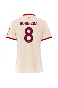 Bayern Munich Leon Goretzka #8 Voetbaltruitje 3e tenue Dames 2024-25 Korte Mouw